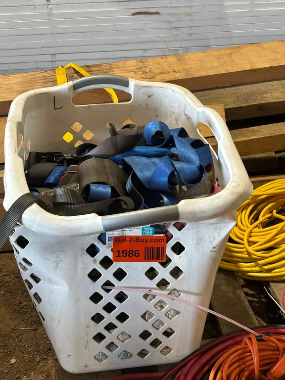 Basket of Straps and Stakes