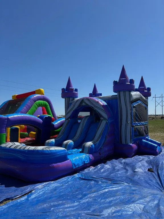 Mega Plumb Playhouse Bouce House