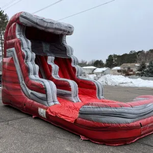Red Wave Water Slide