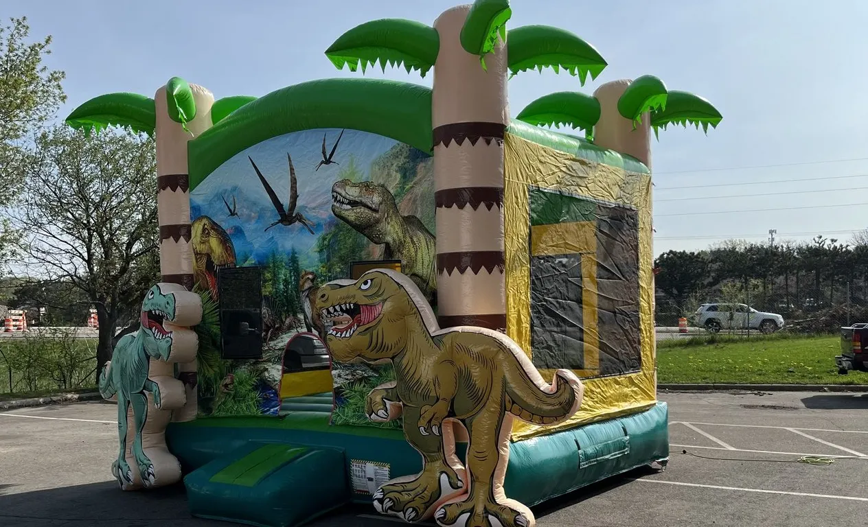 Jurassic Jungle Jump Bouce House