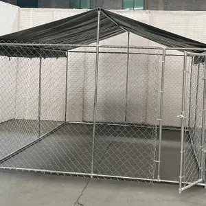 NEW 13X13 CHAINLINK DOG KENNEL