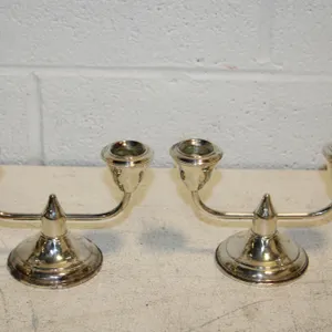 Sterling Silver Candelabras