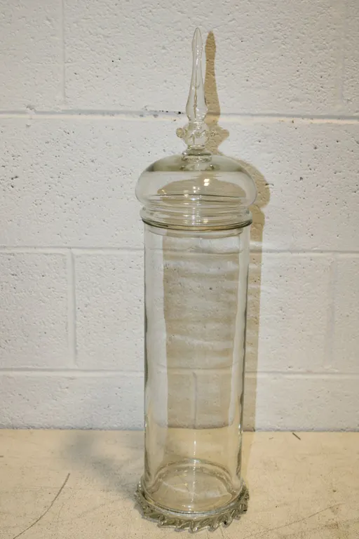 Glass Apothecary Jar