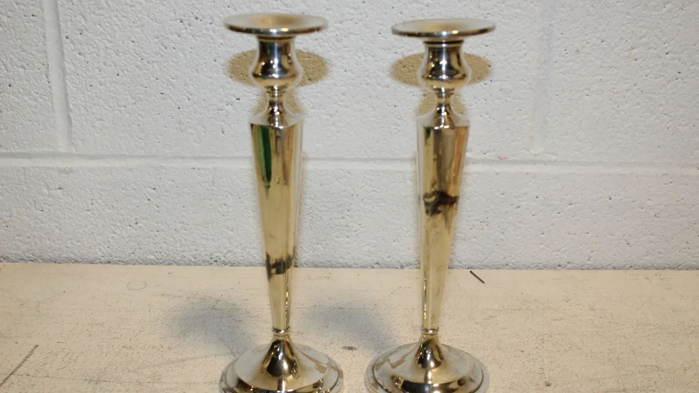 Sterling Silver Candlesticks