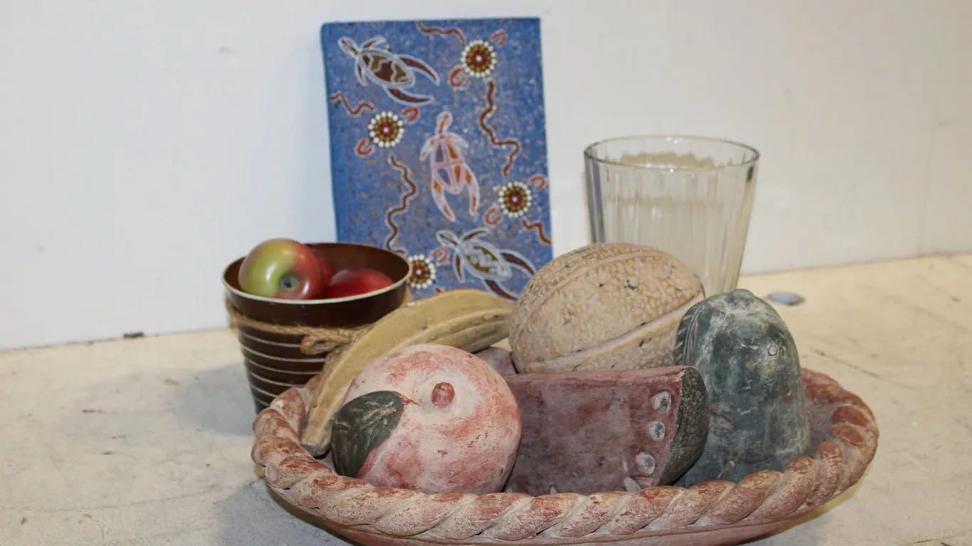 Decorative Fruit & Art