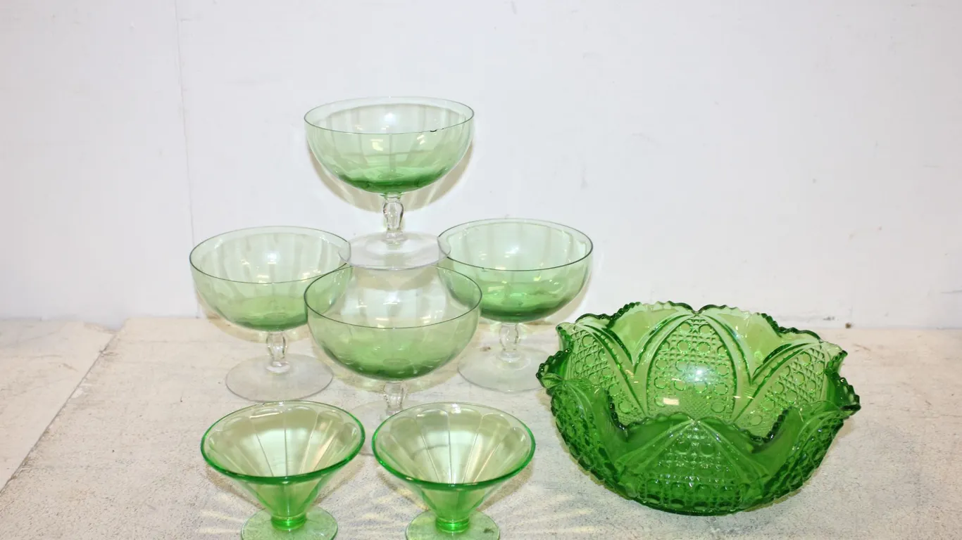 Green Glassware