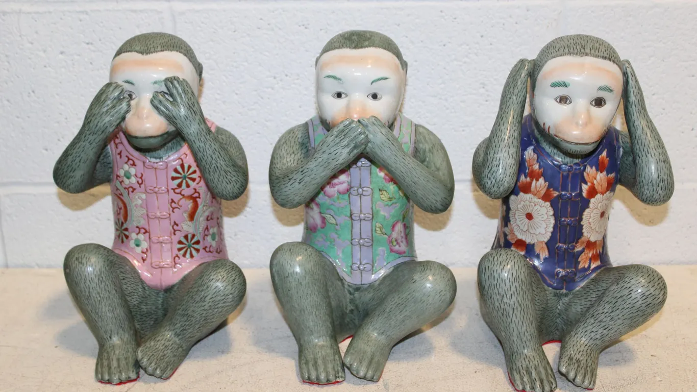 Chinese Monkey Figurines