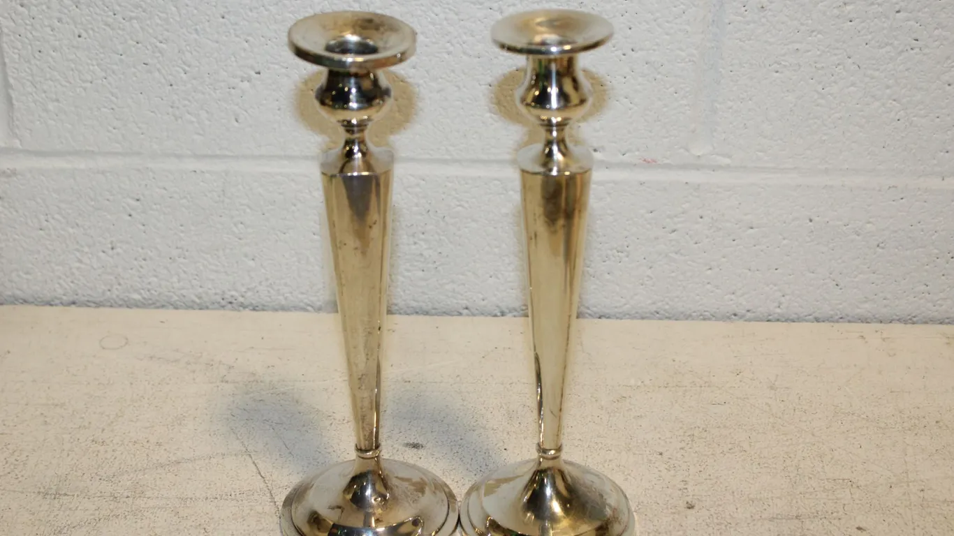 Sterling Silver Candlesticks