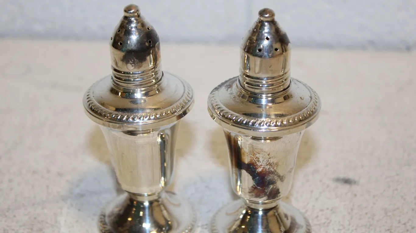 Sterling Silver Shaker Set