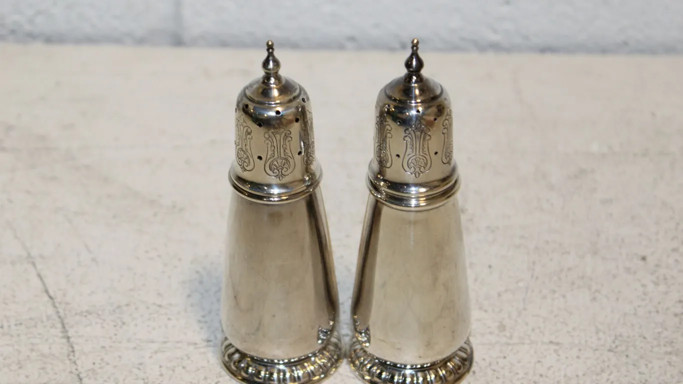 Sterling Silver Shaker Set