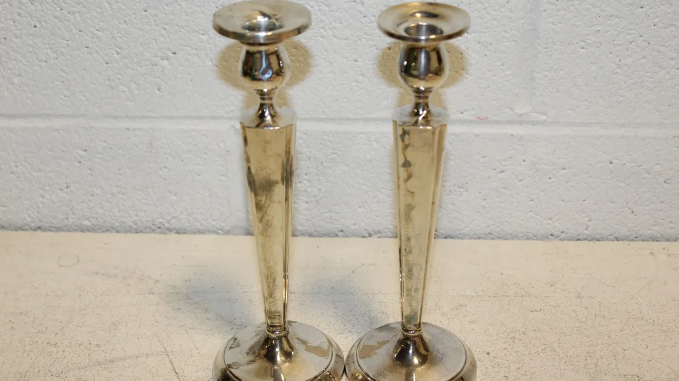 Sterling Silver Candlesticks