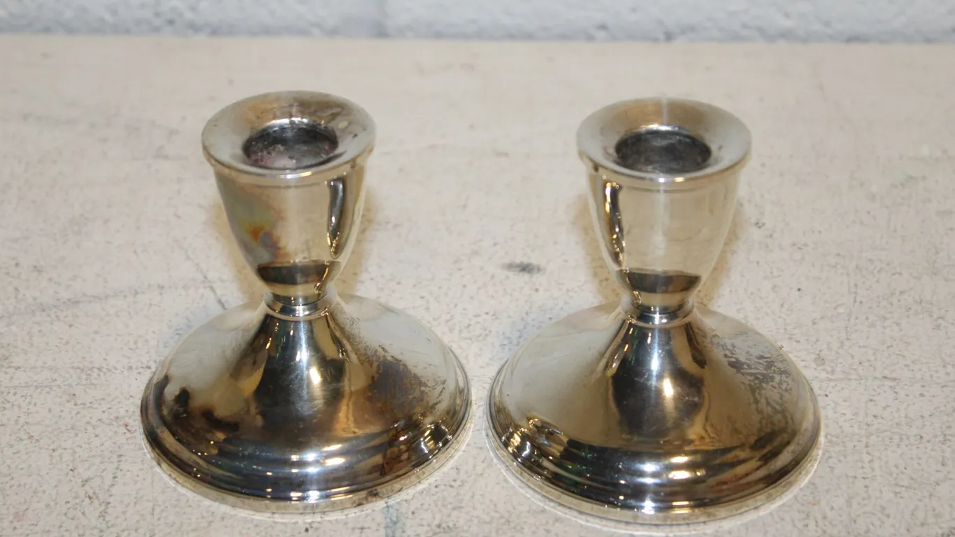 Sterling Silver Candlesticks