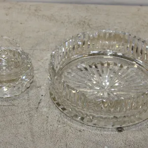 Crystal Bowl & Bottle Coaster