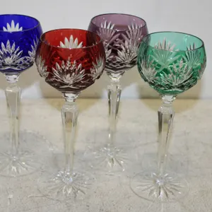 Bohemian Crystal Wine Glasses