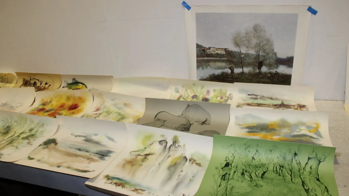 Watercolor Print Artwork