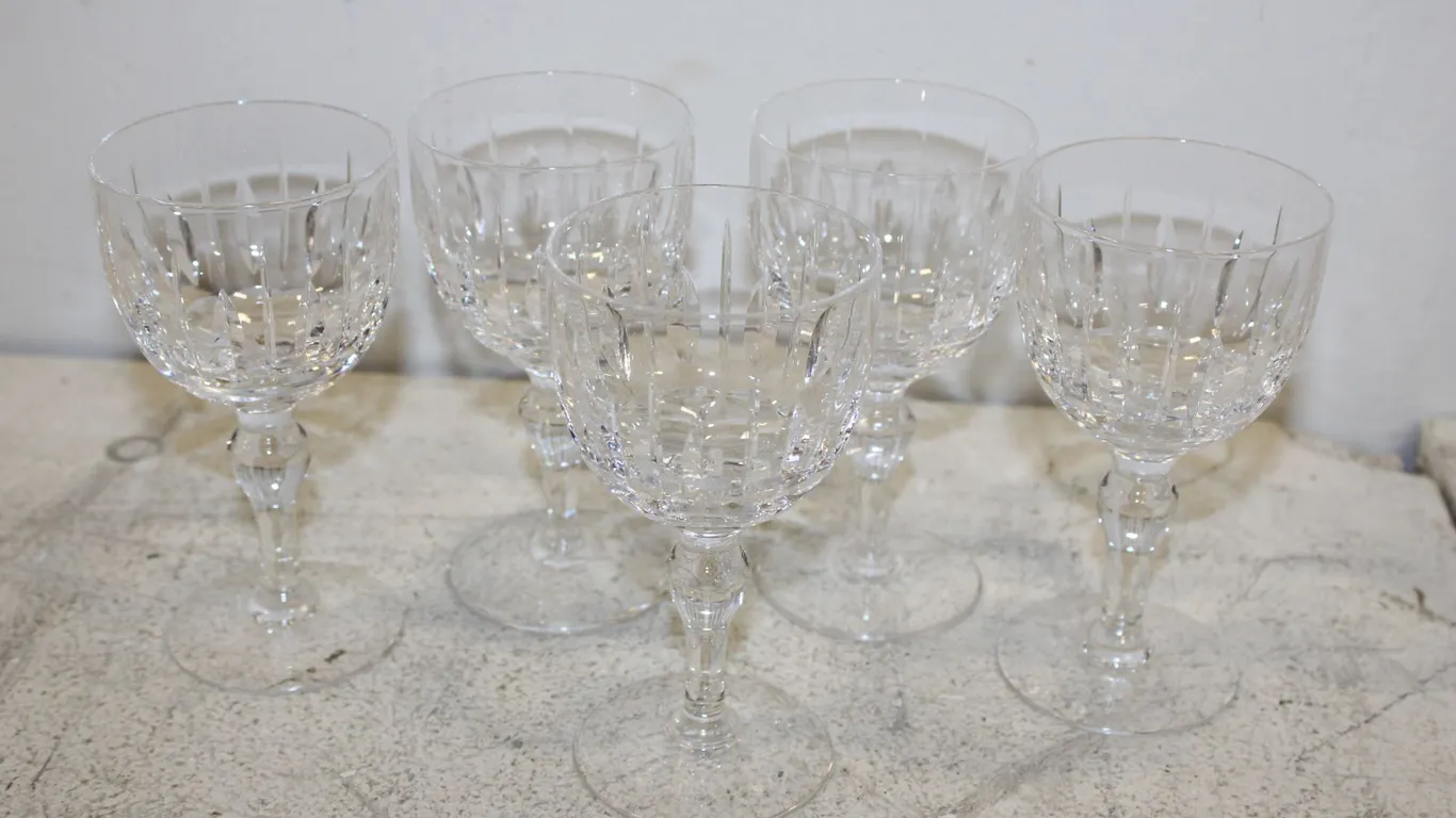 Stuart Crystal Wine Glasses