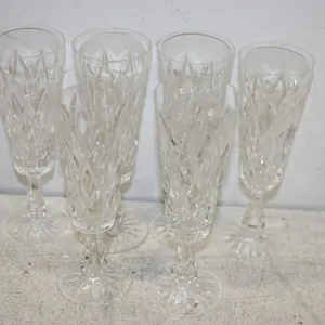 Waterford Kinsdale Crystal Champagne Flutes