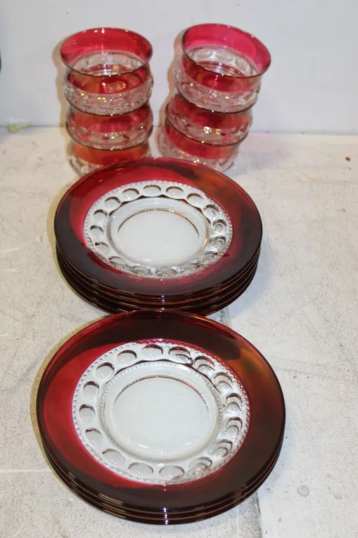 Ruby Flash Dinnerware