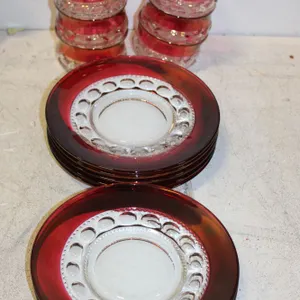Ruby Flash Dinnerware
