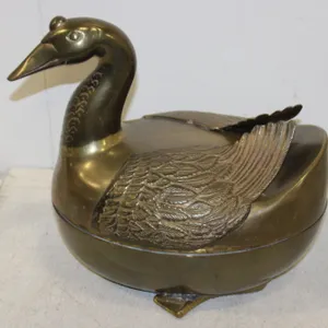 Brass Goose Box