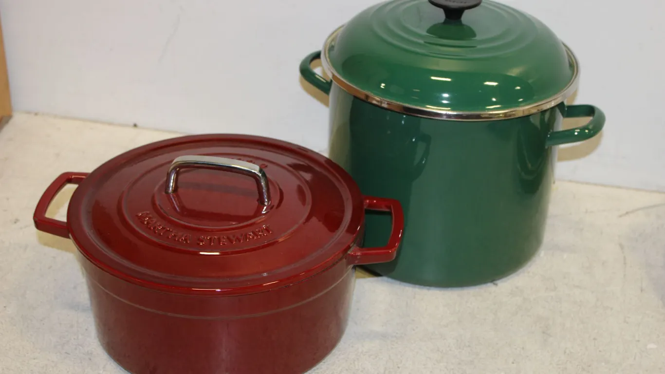 Martha Stewart and Le Creuset Cookware