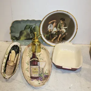 Ceramic Serving Pieces & Plant Mister