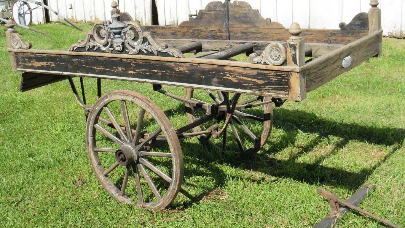 Antique Hearse Wagon