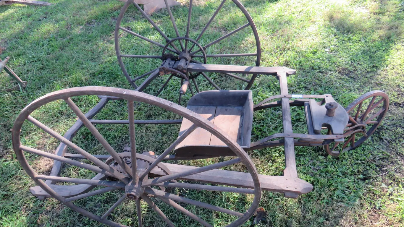 Hand Driven Farm Cart