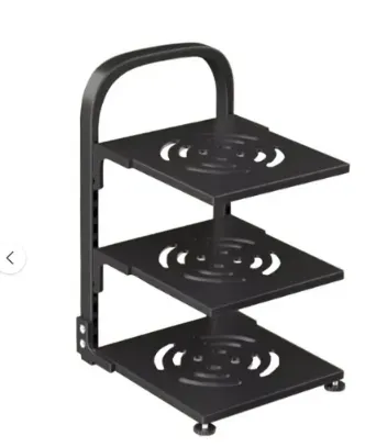 Storage Rack Heavy Duty Pots & Pans Storage Under the Sink Multi-tier Cabinet NEW