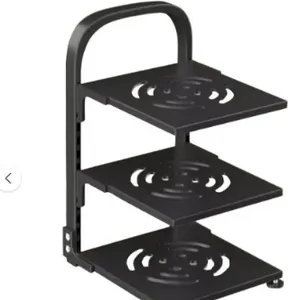 Storage Rack Heavy Duty Pots & Pans Storage Under the Sink Multi-tier Cabinet NEW