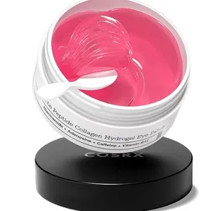 COSRX Pink Peptides Collagen Hydrogel Eye Patch for Puffy Eyes (60 Count)  - New Sealed