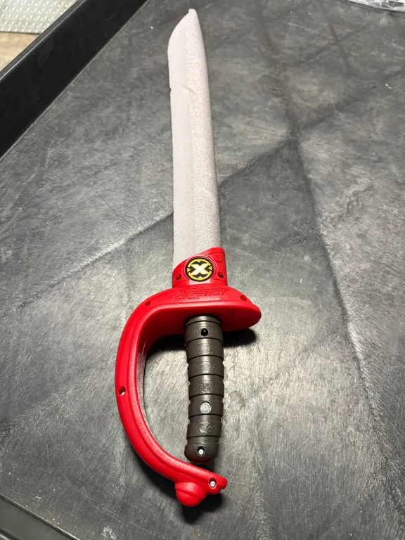 XSHOT Role Play Foam Sword Red Halloween Accessory