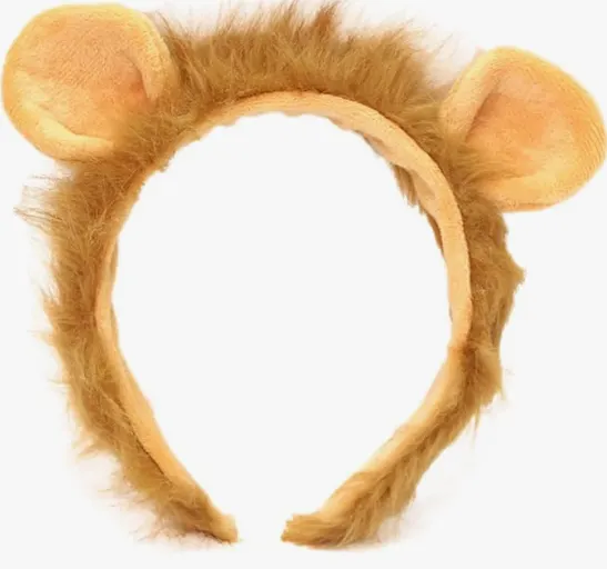 Cosplay Lion Ear Headband Character Plush Halloween New