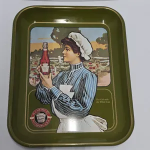 Heinz Girl With the White Cap Advertising Tray