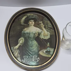 Pepsi-Cola Advertising Round Tray