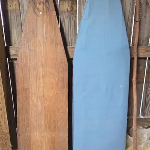 Pair of Metal and Wooden Ironing Boards