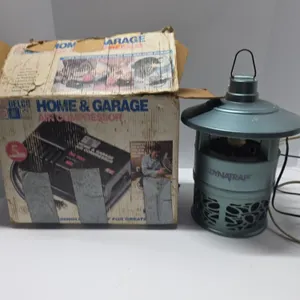 Air Compressor Lot with Lantern