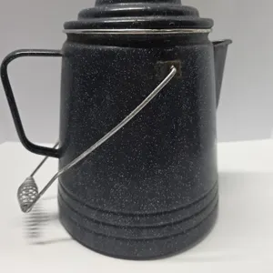 Vintage Graniteware / Enamel Coffee Pot