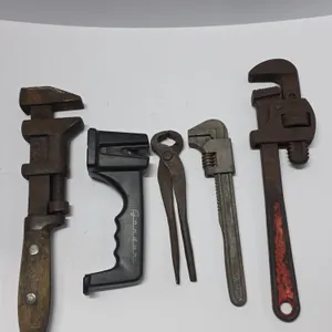 Vintage Pipe Wrenches, Pliers & Hand Tools