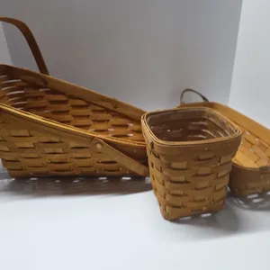 Longaberger-Style Woven Baskets