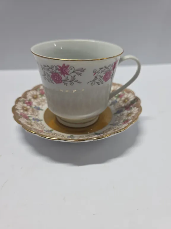 Floral Teacup & Saucer