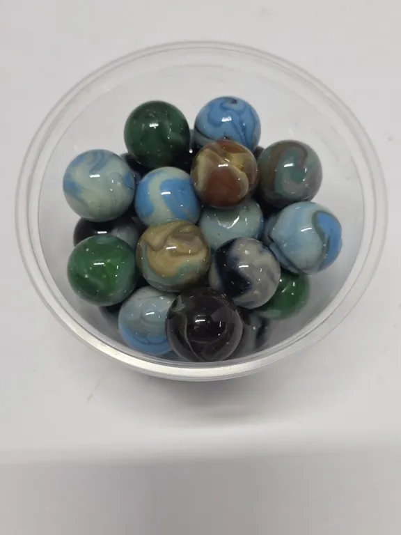 Assorted Glass Marbles