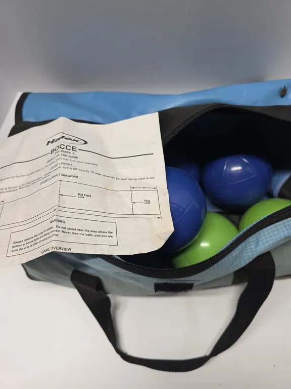 Bocce Balls with Carry Bag