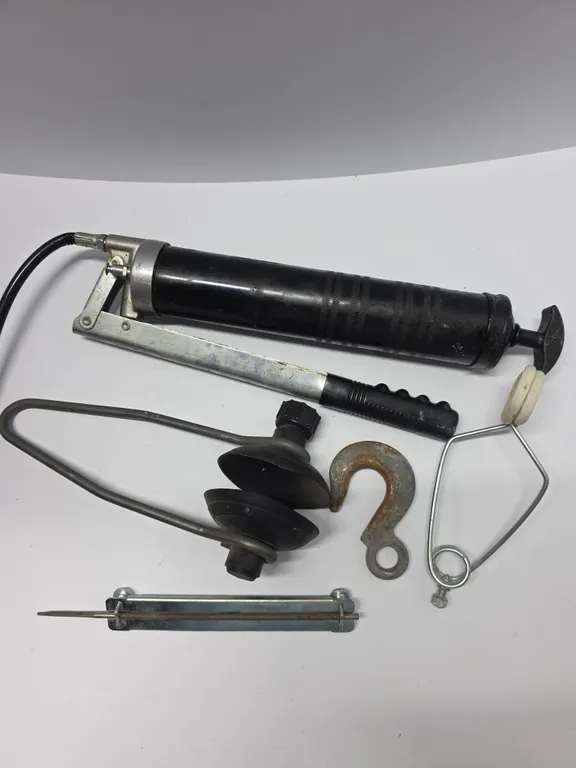 Vintage Grease Gun & Automotive Tools
