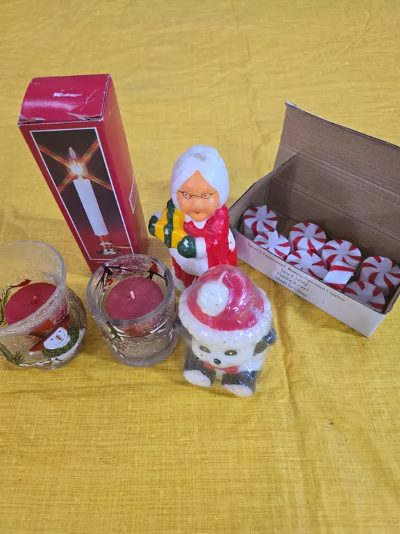 Christmas Figurines & Holiday Decor Lot