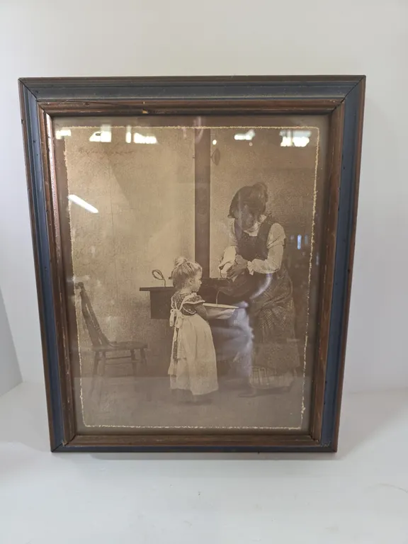 Framed Vintage Portrait Photograph