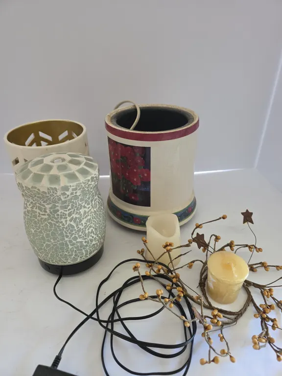Candle Holders, Lighting Parts & Decor Lot