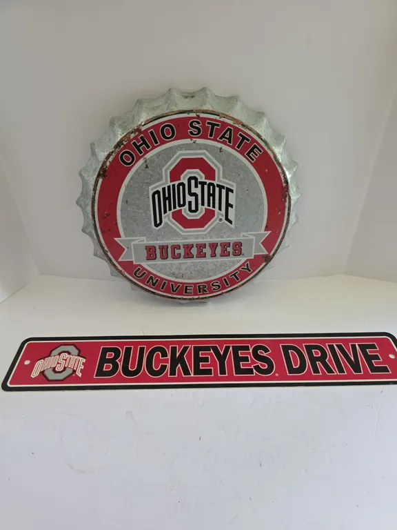 Ohio State Buckeyes Metal Wall Signs