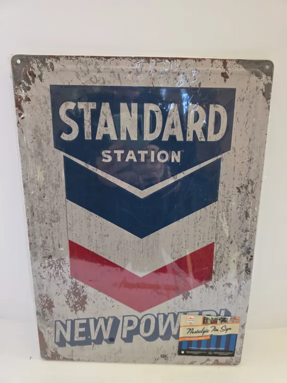 Standard Station Reproduction Metal Sign