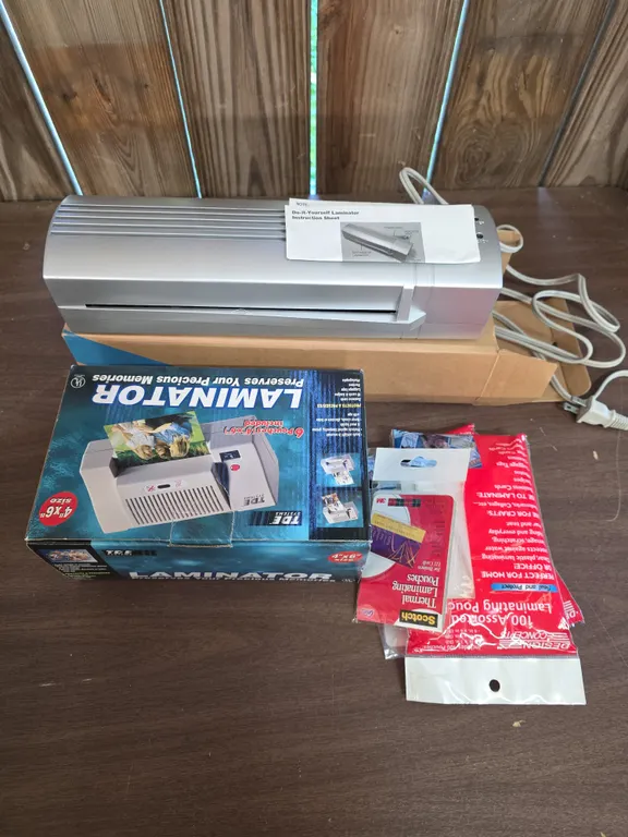 2 Laminators with Refills